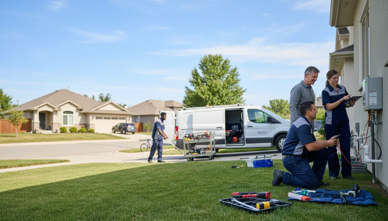 Tankless water heater service in Dryden, VA